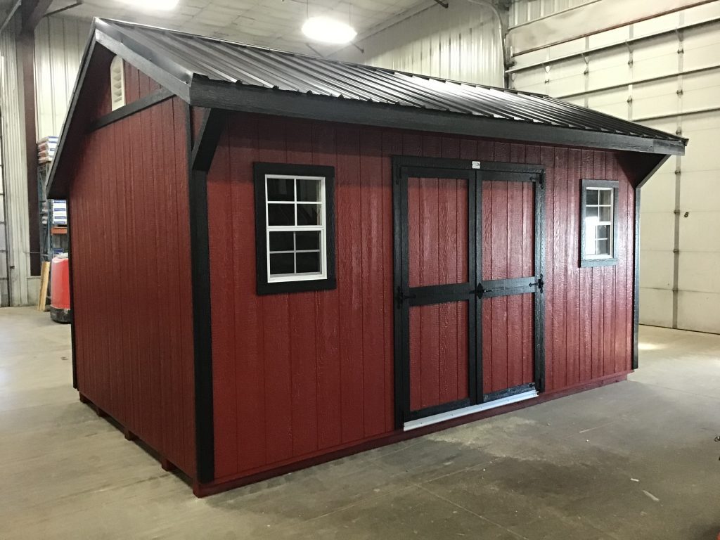 10x16 quaker style wood shed for sale #28696 northland