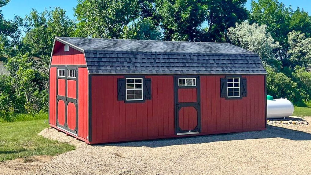 12x24 high barn