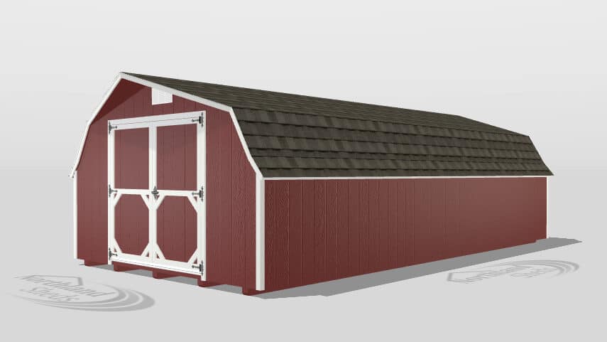 12x24 low barn