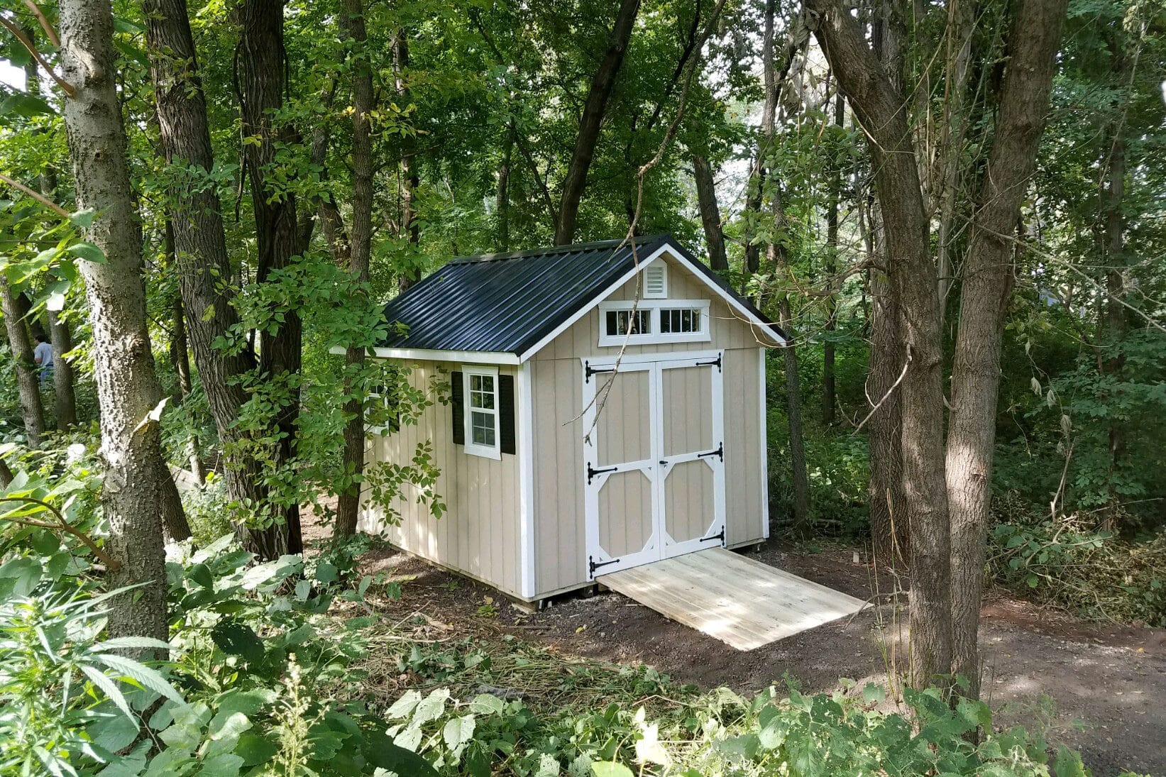 Custom sheds built onsite