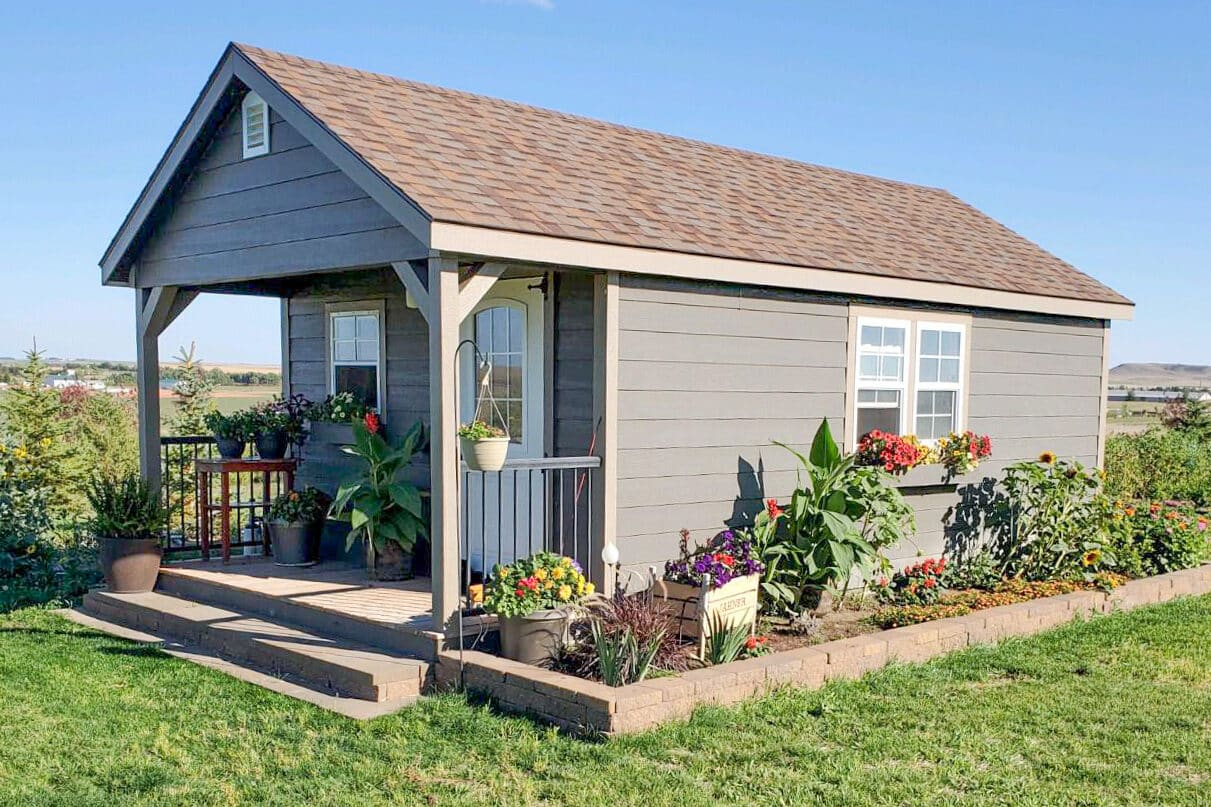 cabin shed with porch for sale near pierre south dakota