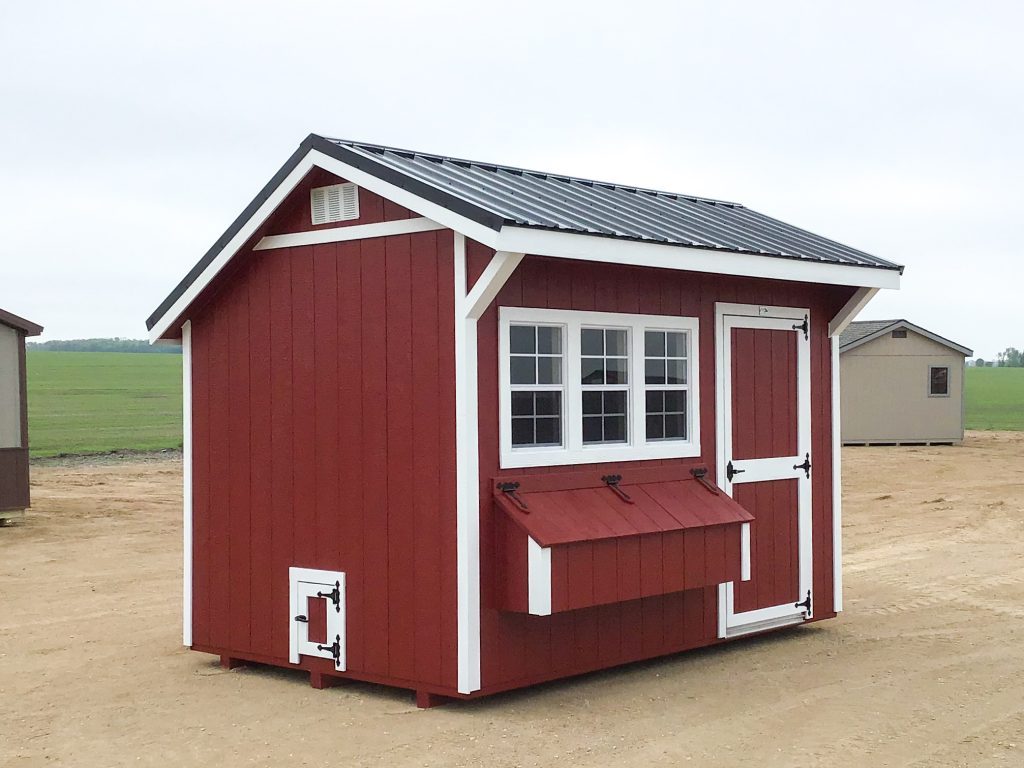 10x12 chicken coop size for 20 chickens for sale in minnesota
