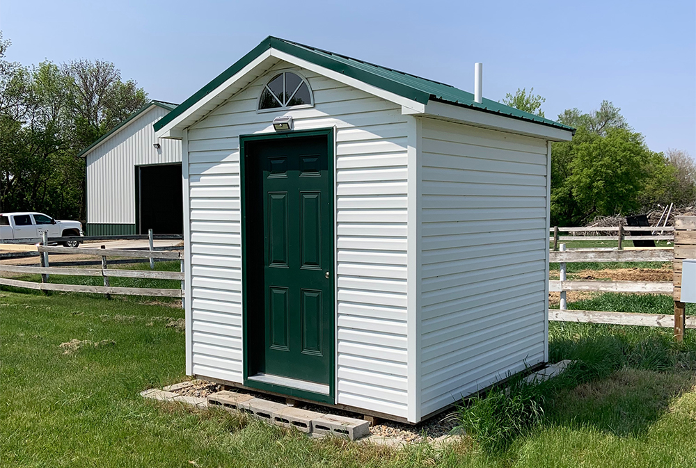 Unique shed usage outhouse shed customer story
