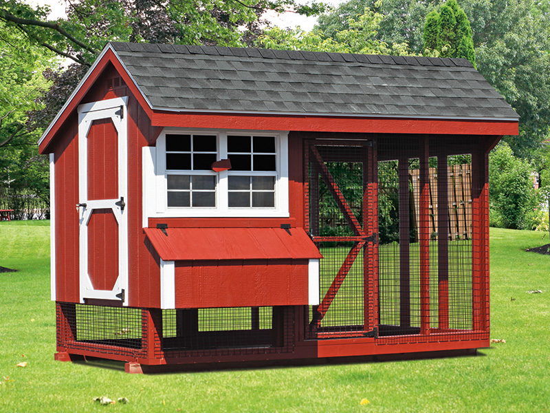 Quaker style chicken coop for 12 14 chickens for sale in minnesota