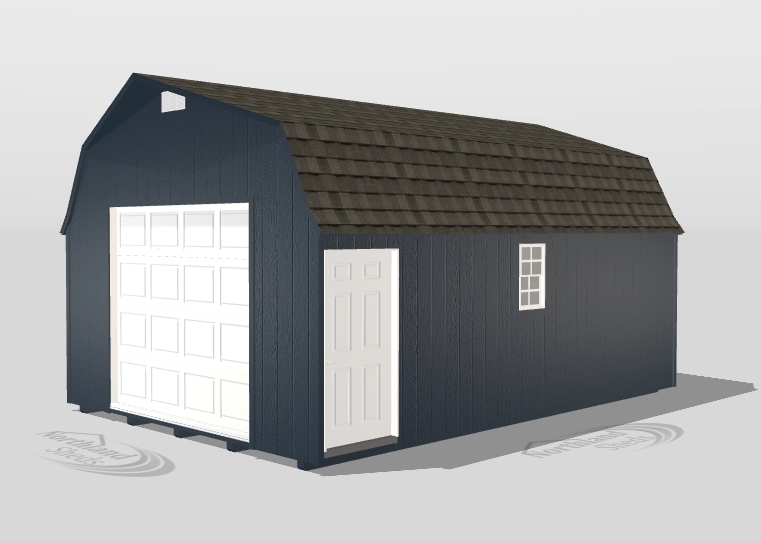 14x20 garage high barn