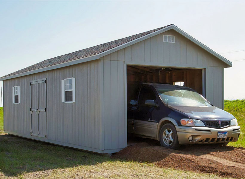 Ranch prefab garage for sale in fargo