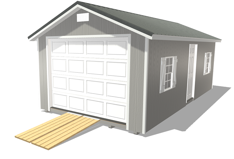Prefab garages for sale from northland sheds ranch shed style