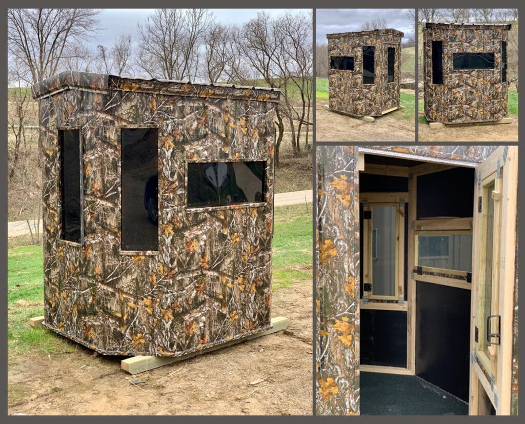 archery deer blinds