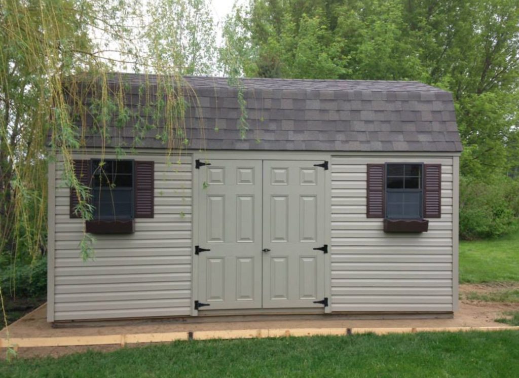 simple garden sheds for sale in Iowa