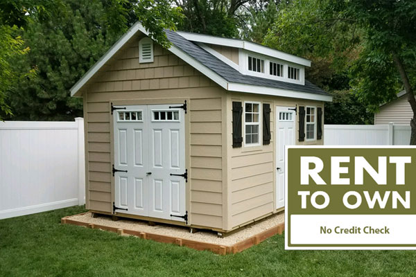 Rent to own sheds