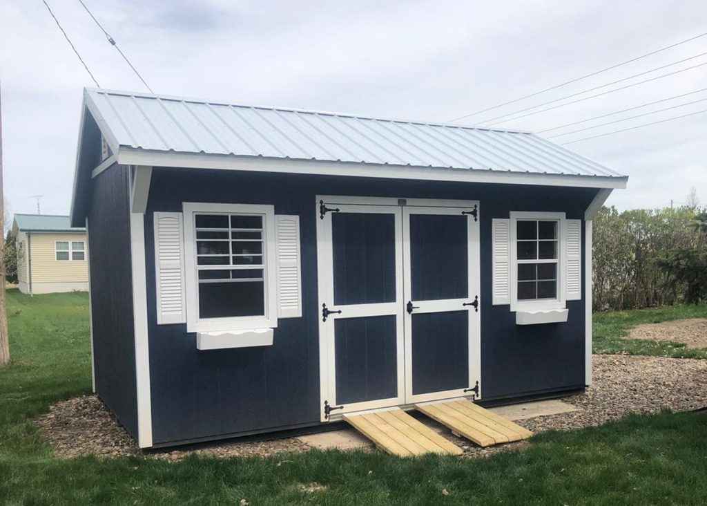 custom quaker shed for sale in Le Mars Iowa