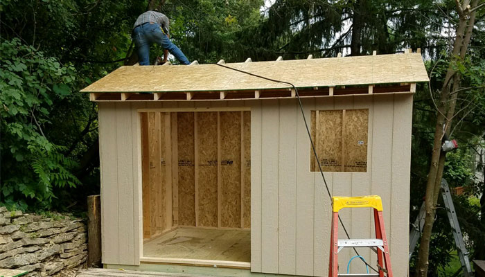 Built on site sheds in nd