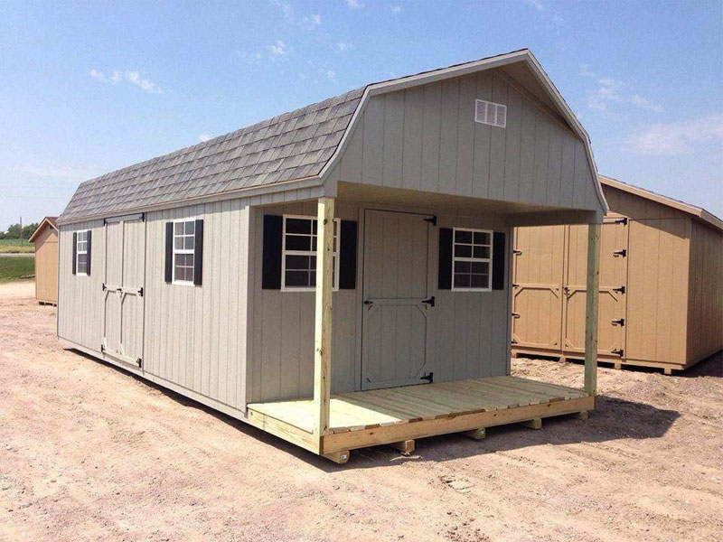 Cabin sheds with porches for sale in nd