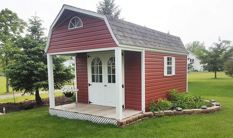 High barn cabin shed for sale