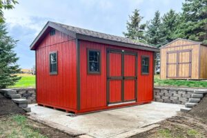 10x14 ranch shed in Arlington