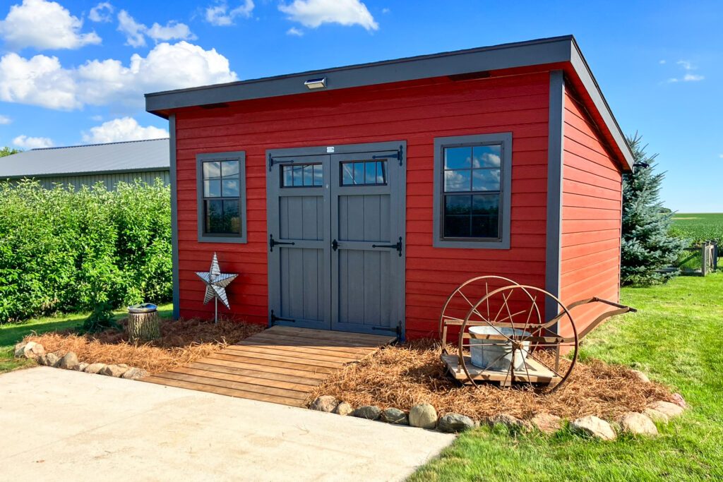 12x16 studio shed spencer ia (1)