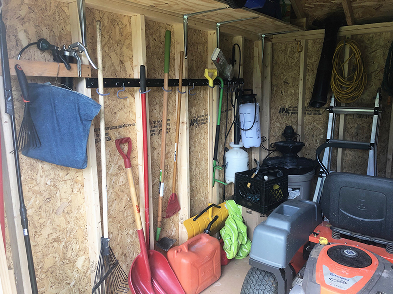 Garden Tool Shed Ideas To, Storage For Garden Tools In Shed