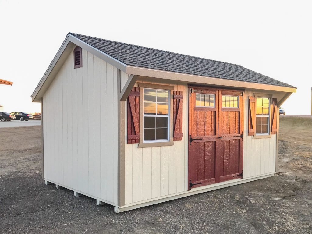 custom wooden storage shed for sale near minnesota
