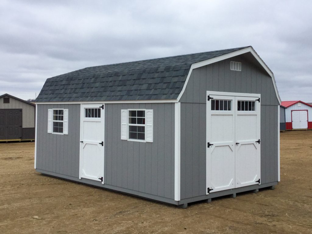 high barn wooden storage shed for sale in minnesota 1