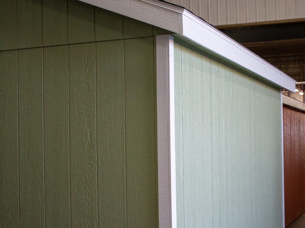 wooden storage sheds with 15 year paint warranty in midwest