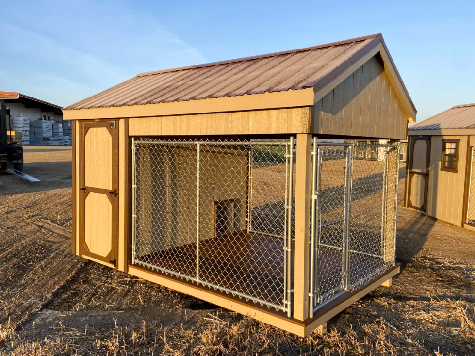 8x12 single outdoor dog kennel for sale near fargo north dakota