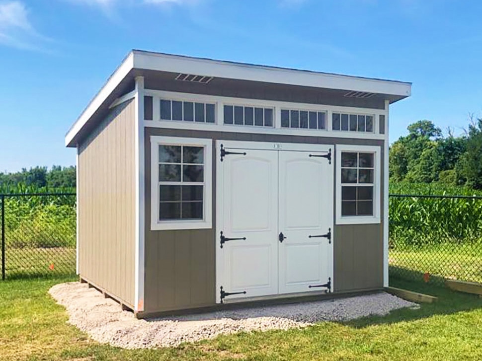 10x12 shed with modern design for sale near williston nd