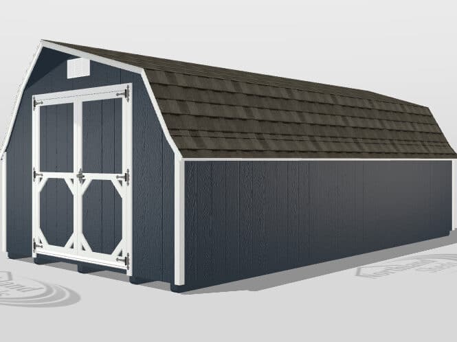 10x20 low barn