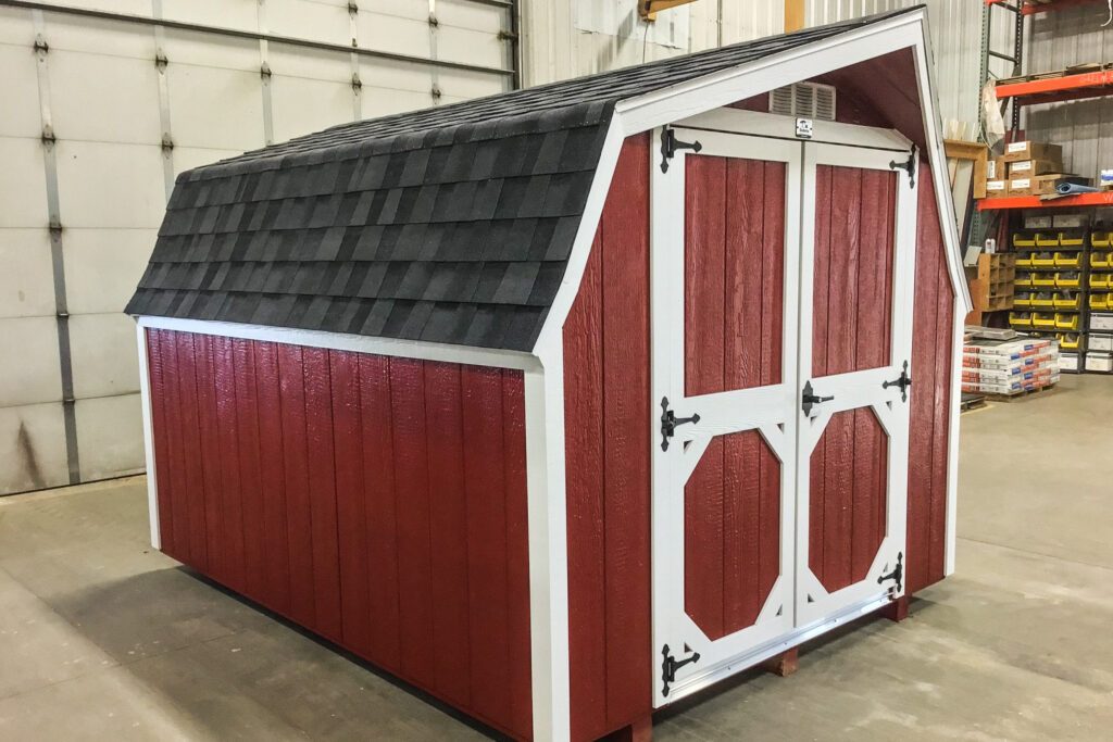 8x10 low barn shed