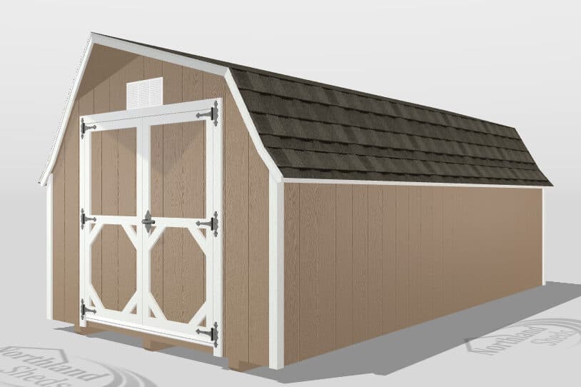 8x16 low barn