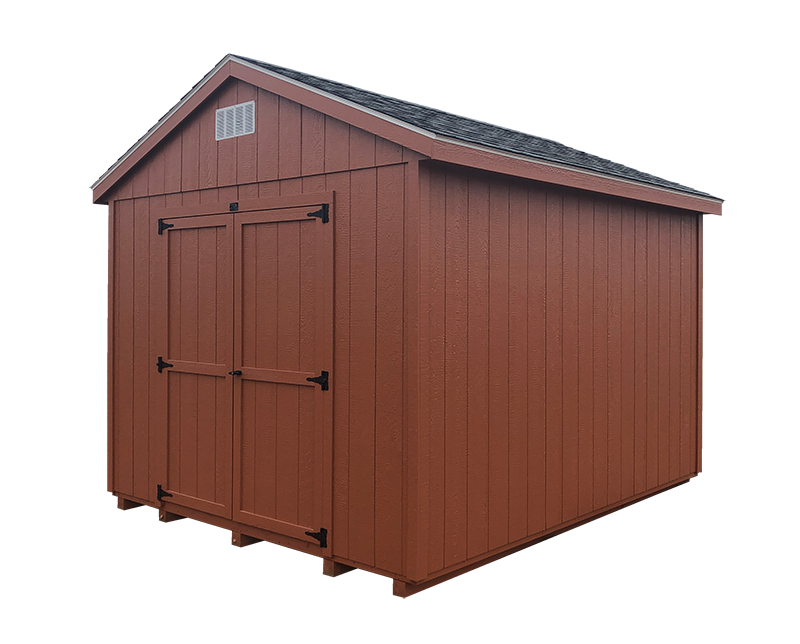 Economy ranch wood storage sheds for sale near me