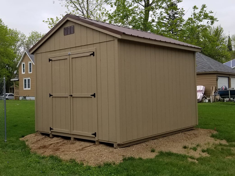Wood storage sheds for sale in minnesota