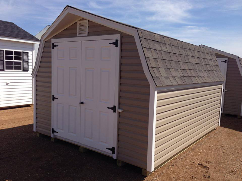 Low barn vinyl shed for sale in minnesota