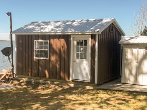 10x16 metal sheds for lake house use