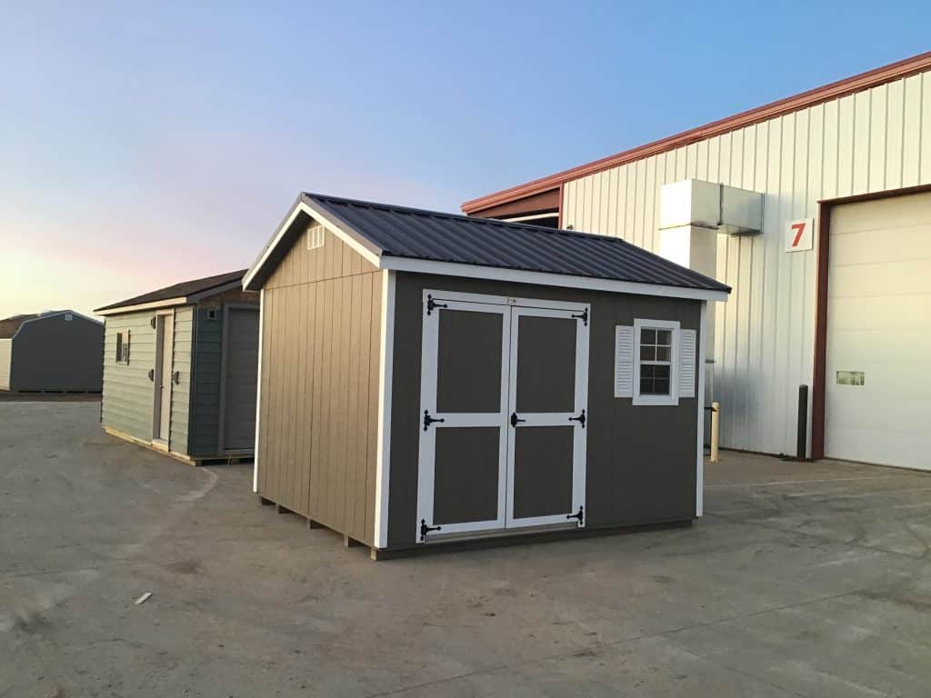 10x12 ranch style wood shed for sale #26085 northland sheds