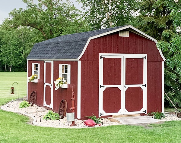 Storage shed for sale high barn