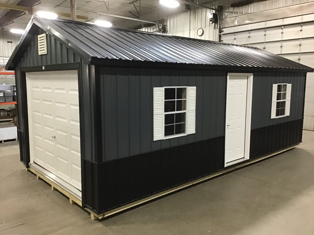 12x24 Ranch Gable Metal Garage For Sale| #52652 | Northland Sheds