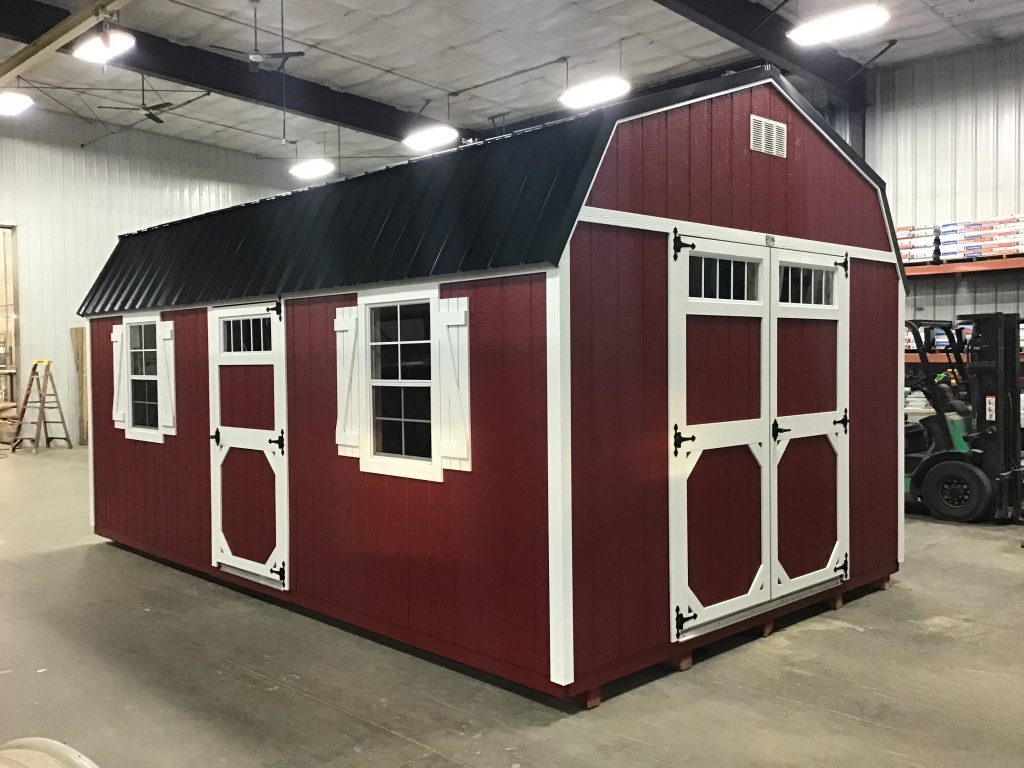 12x20 high barn style wood shed for sale #27753