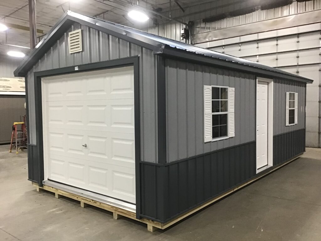 12x24 Ranch Gable Metal Garage For Sale| #54391 | Northland Sheds